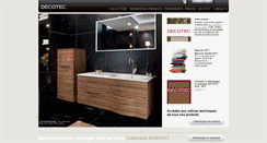 Desktop Screenshot of decotec-paris.fr