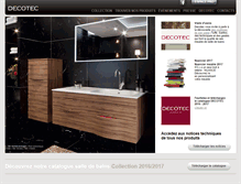 Tablet Screenshot of decotec-paris.fr